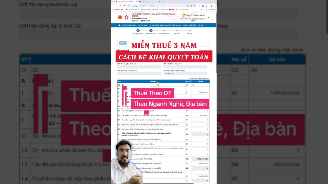 Doanh Nghiệp Miễn Thuế 3 Năm: Quyết Toán Thế Nào Cho Đúng?