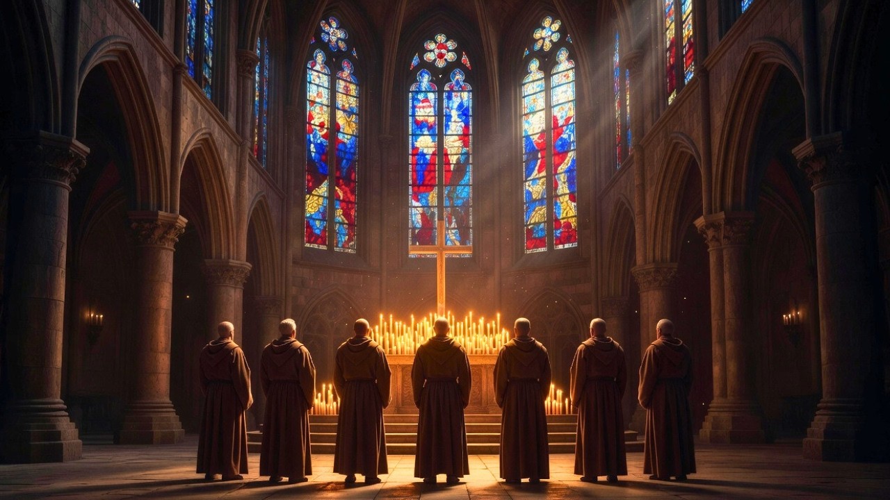 Gregorian Chant for Spiritual Protection ✝️ My Help Comes from the Lord | Cantus Monasticus 🎵