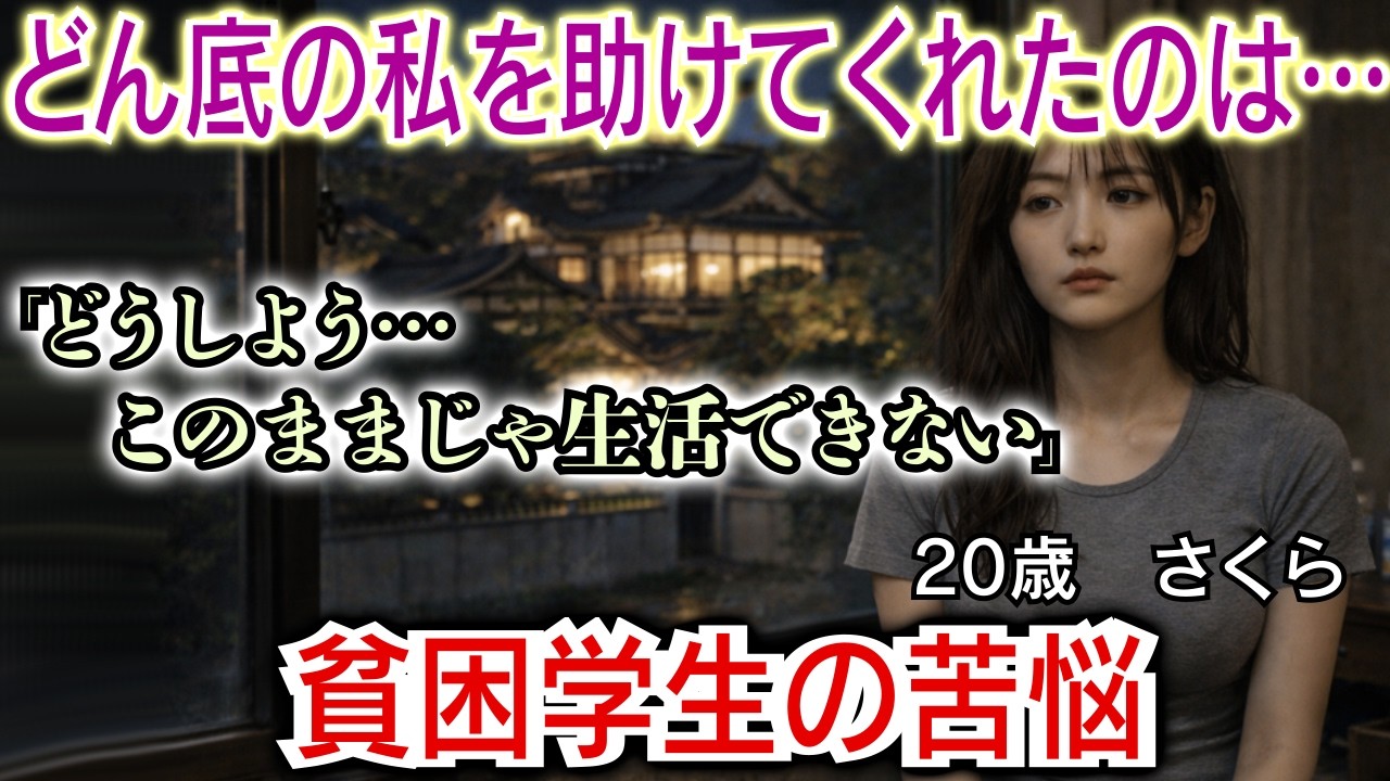 【シニア恋愛】貧乏大学生と大家の約束