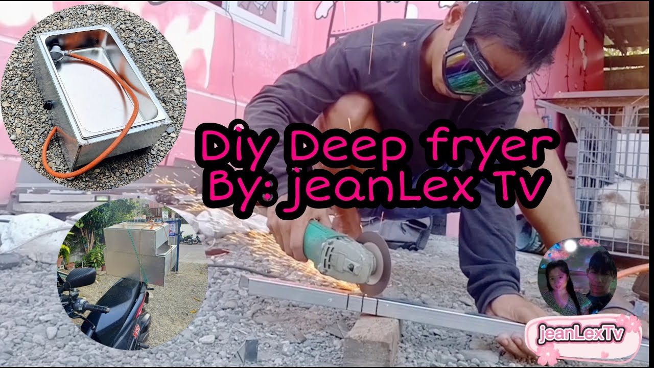DIY DEEP FRYER BY:JeanLexTv