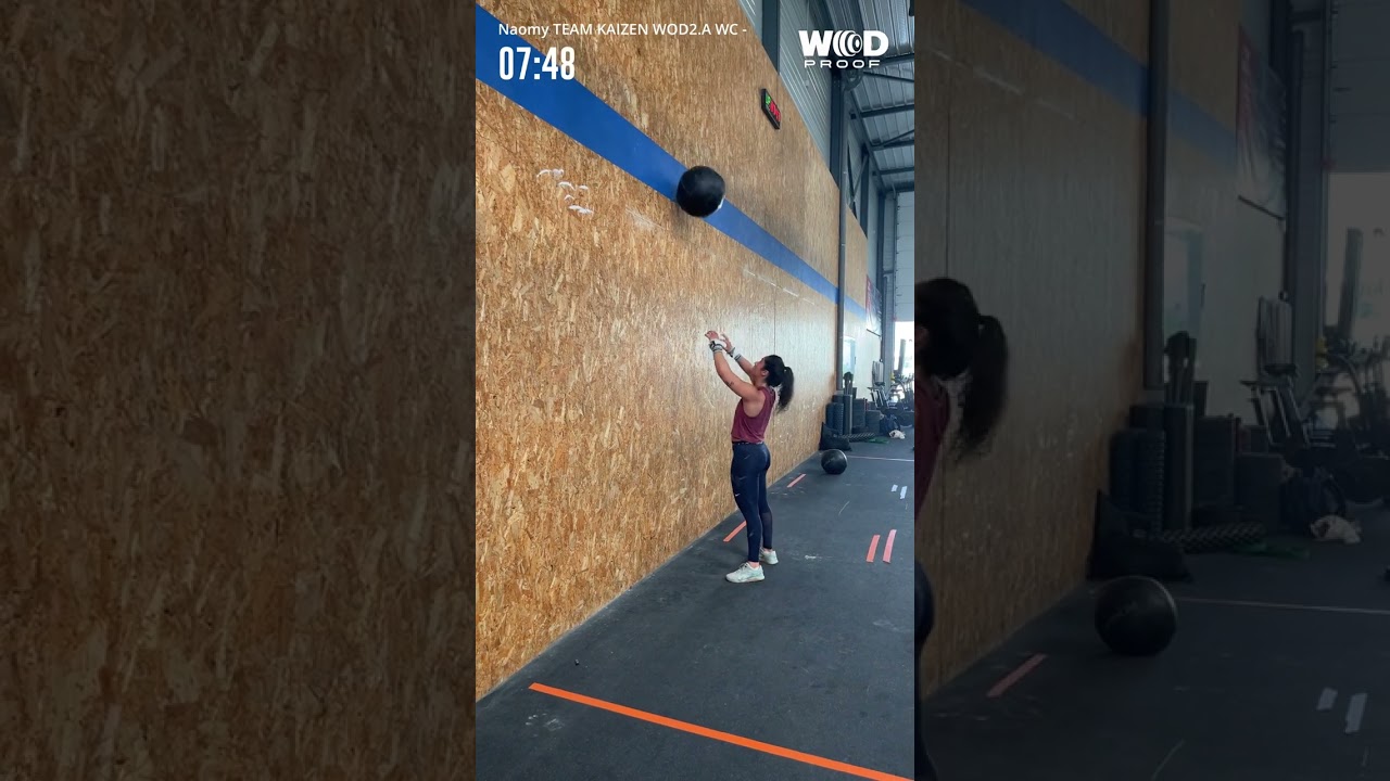 Naomy GABRIELLY - Team Kaizen - Wod 2 A - West coast throwdown