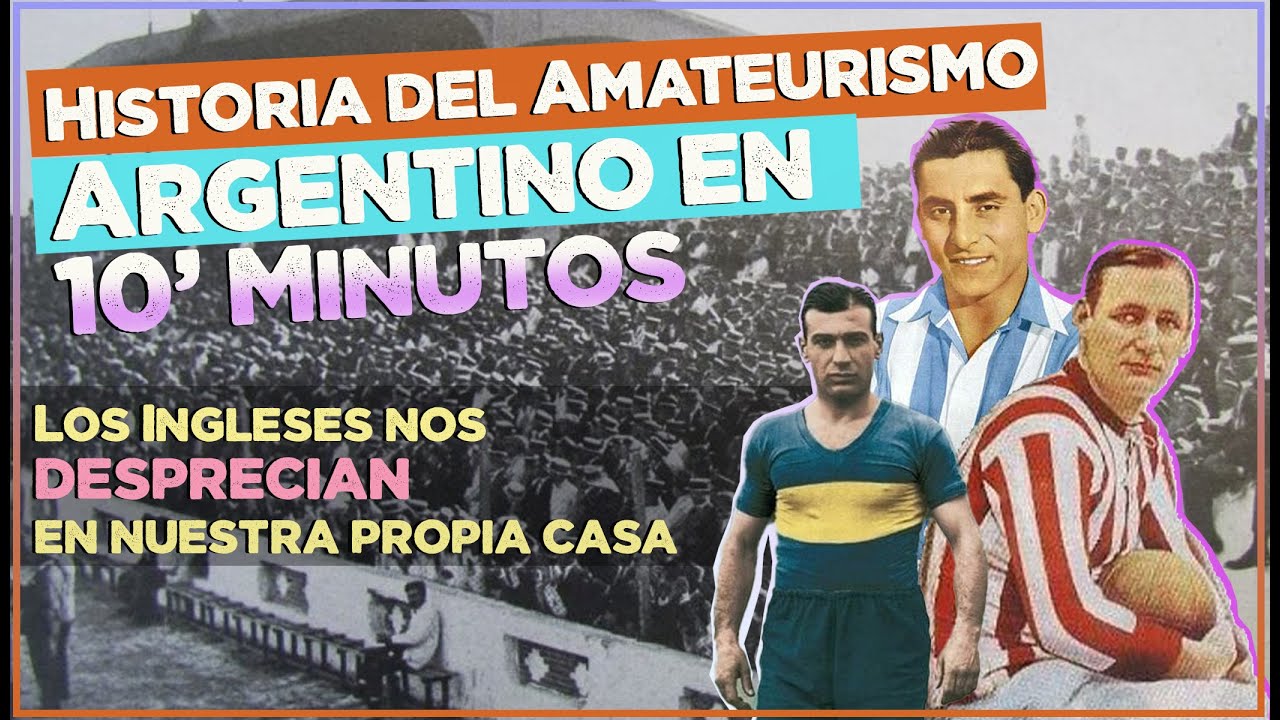 ¿Valen los títulos de Boca y Racing del Amateurismo? /¿Existió el amateurismo realmente?