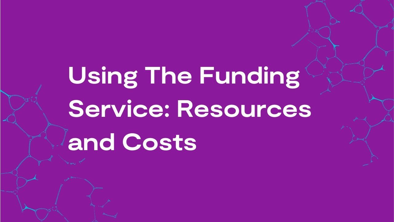 The Funding Service: Resources and Costs information for grant applications (corrected)
