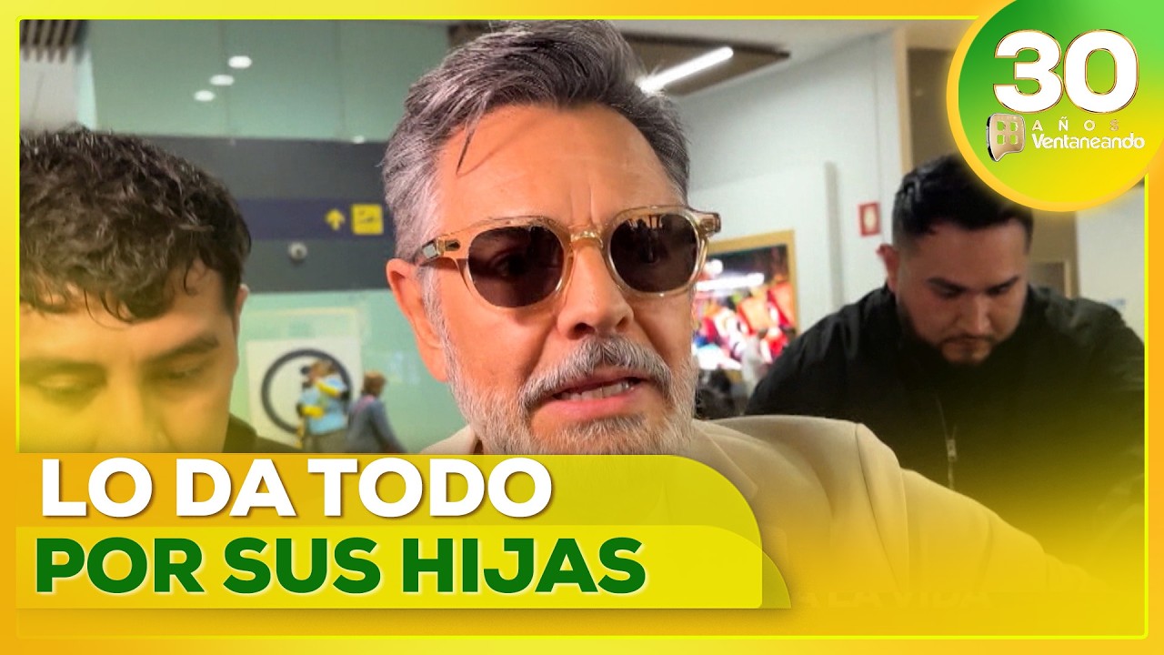 Eugenio Derbez reitera que le da todo su apoyo a Aislinn después del duelo 🥹🖤 | Ventaneando
