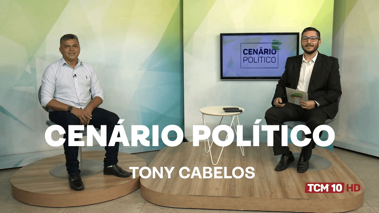 Cenário Político entrevista Tony Cabelos, vereador de Mossoró
