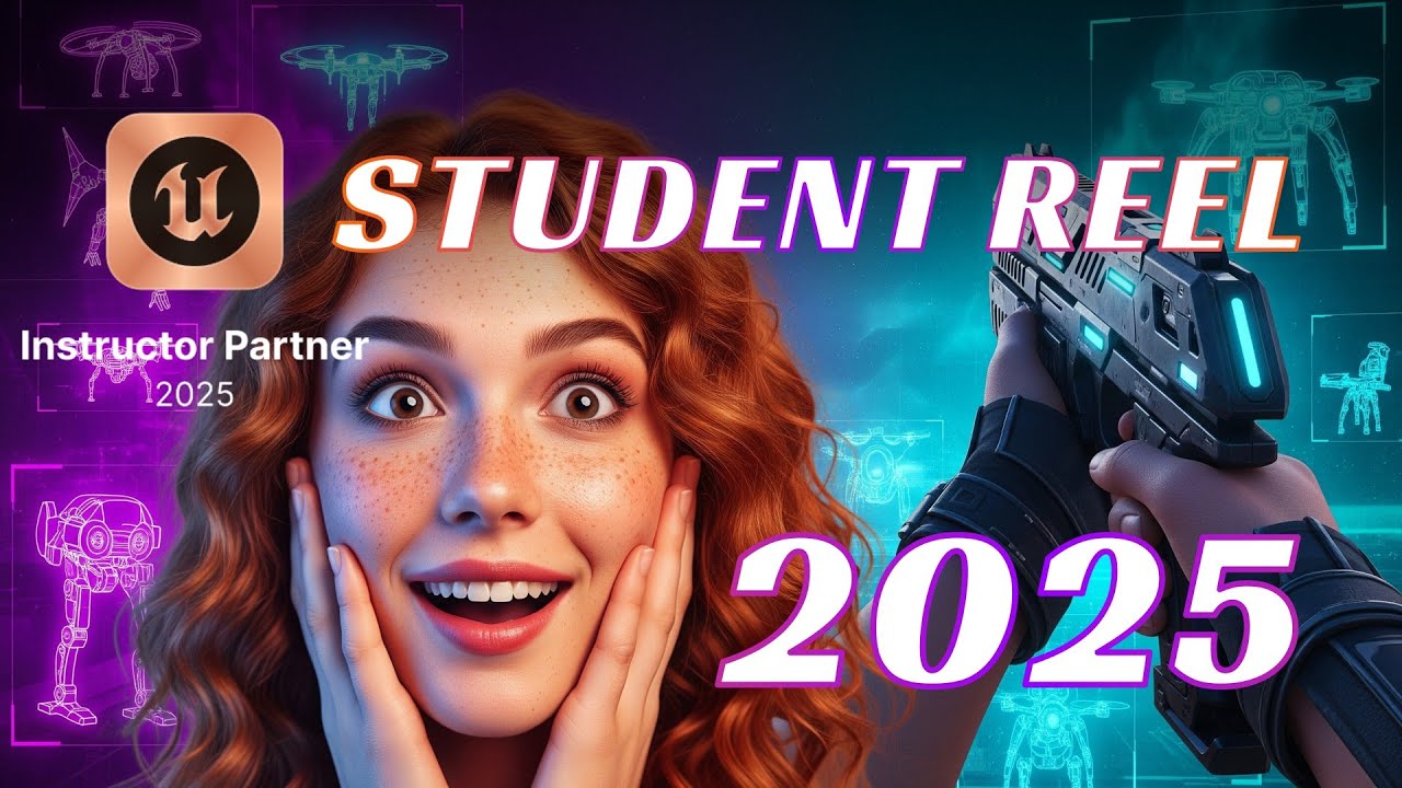 Посмотрите, что сделали студенты моих курсов Unreal в 2025 году!