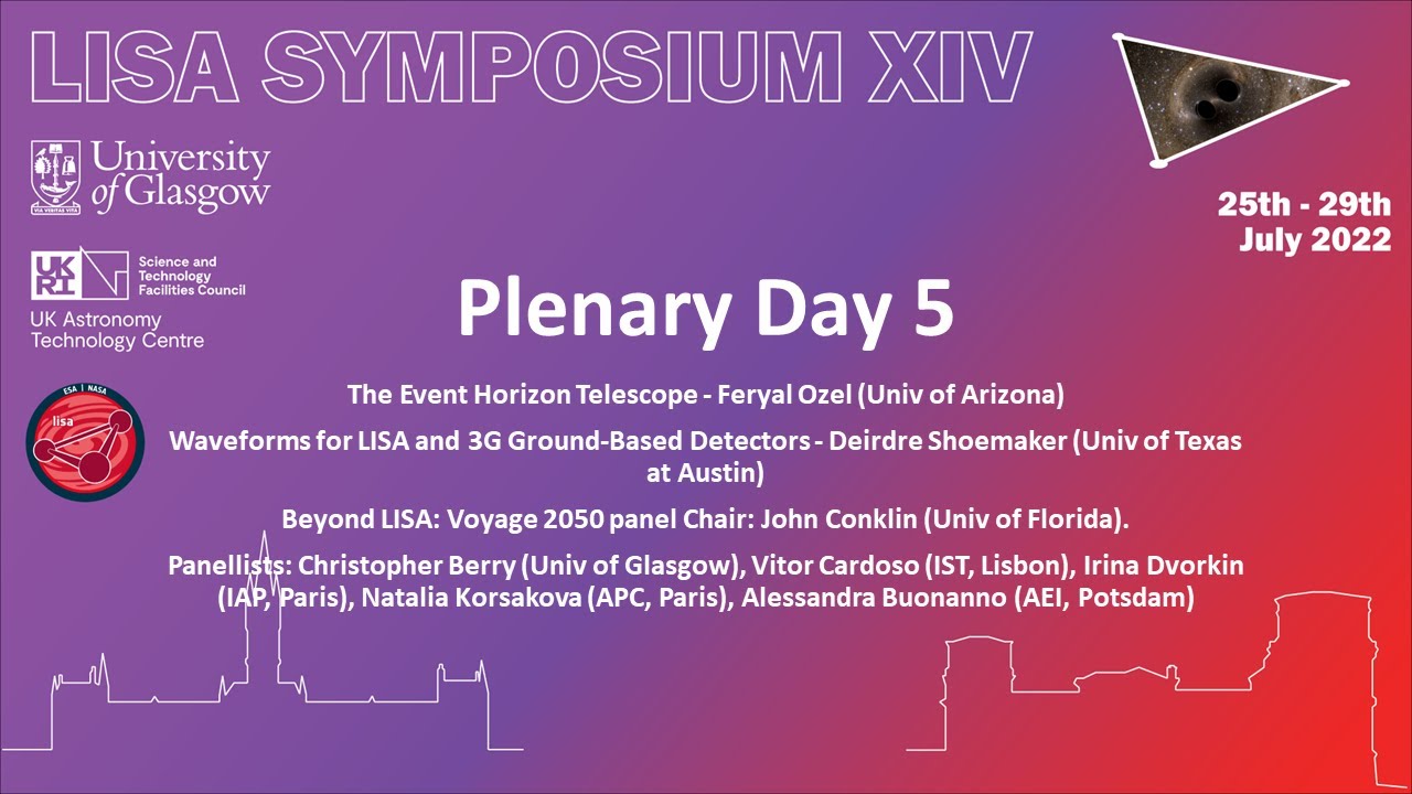 LISA Symposium XIV Plenary Day 5