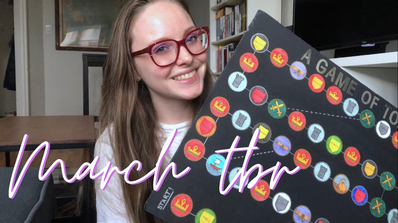 A Game of Tomes ⚔️ March TBR + AGOTATHON TBR || 2022