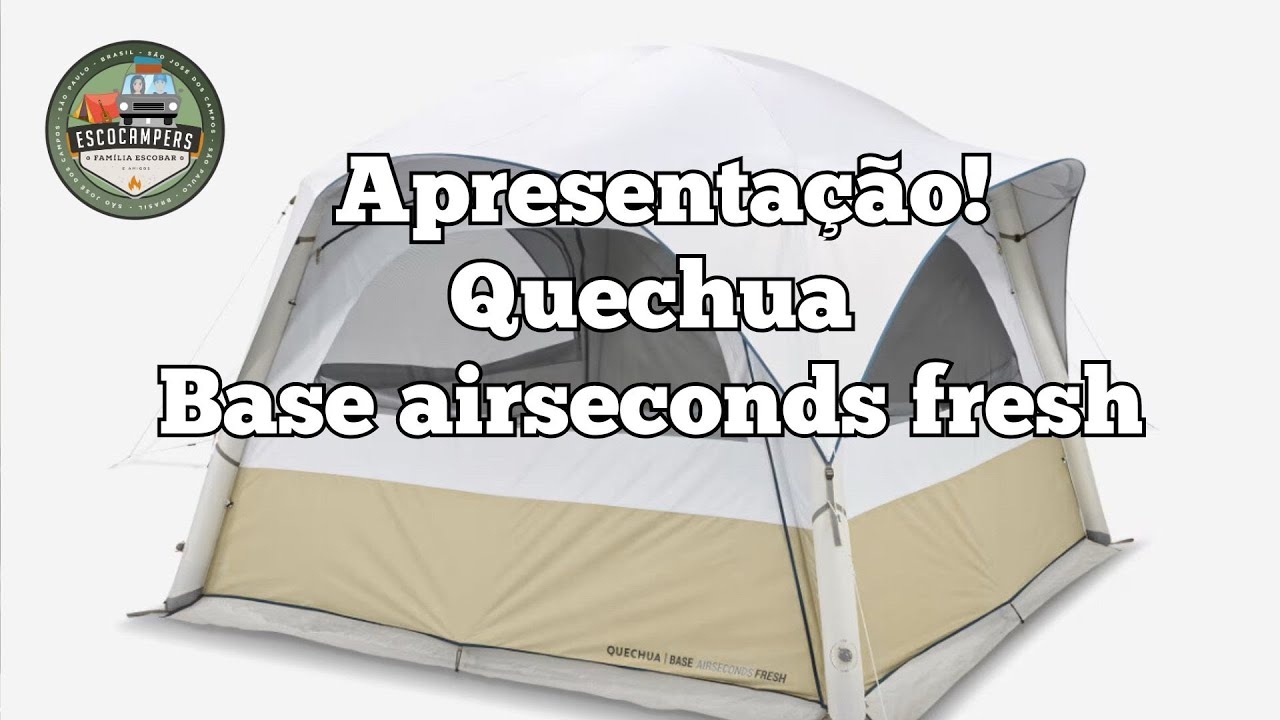 Apresentação da base inflável Quechua Base Airseconds Fresh!