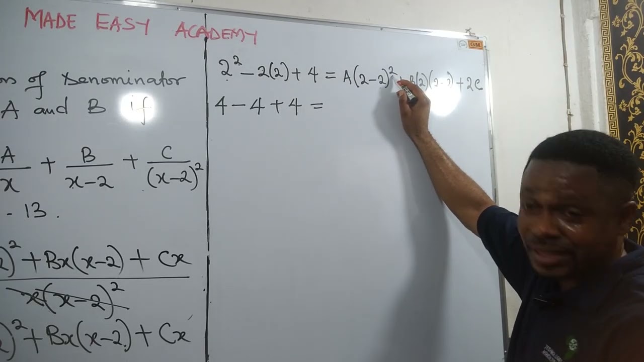 Case 2 Partialfraction,,, repeated function at the Denominator 
