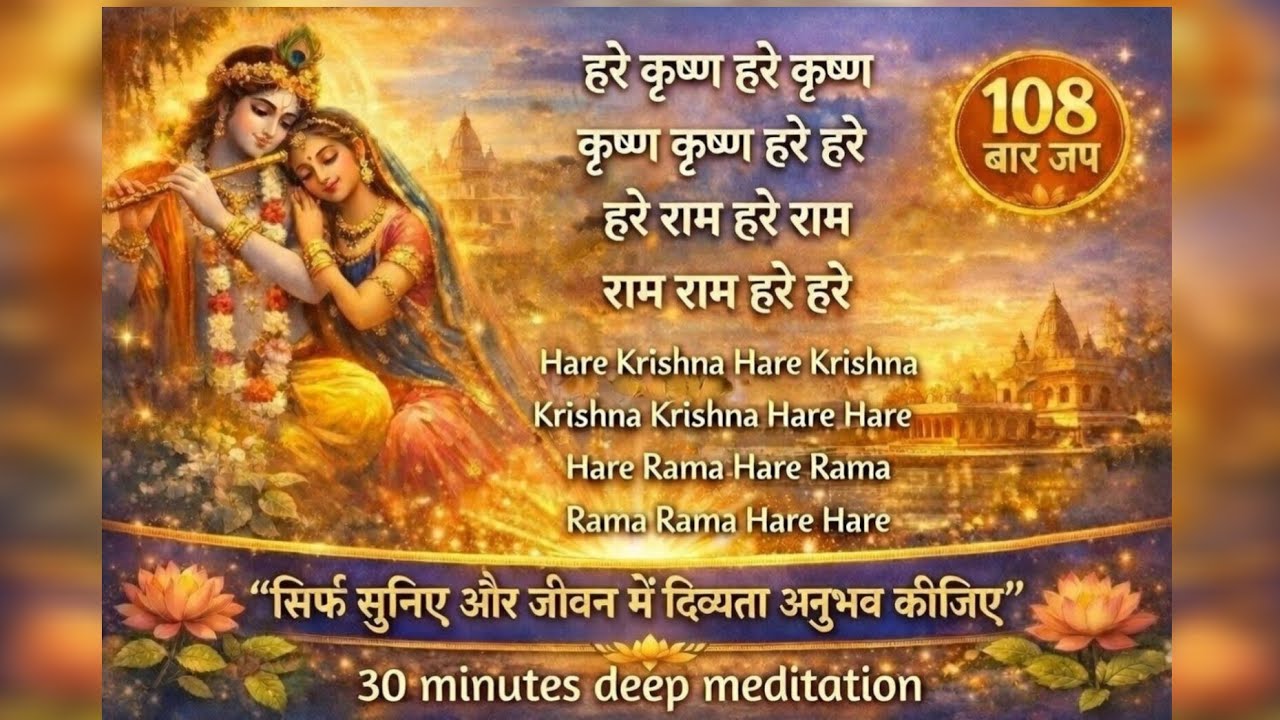 श्री कृष्ण मंत्र [Meditation mantra]🙏
