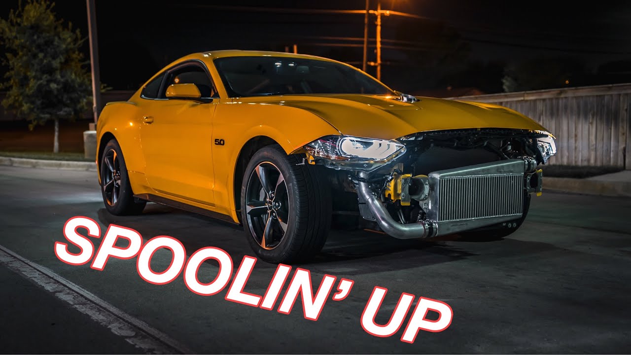First Start Up and Drive Turbo 2018 Ford Mustang GT on Race Gas! **INSANE Turbo Sounds**