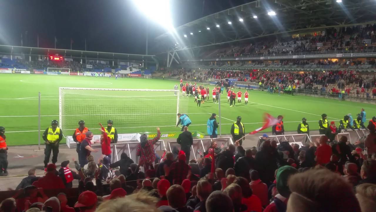 HIFK - HJK 30.9.2016 Viimeiset minuutit ja juhlia