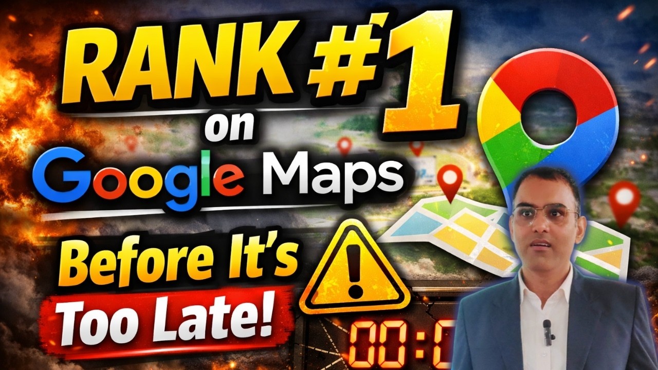 Rank #1 on Google Maps Before It’s Too Late! ⚠️