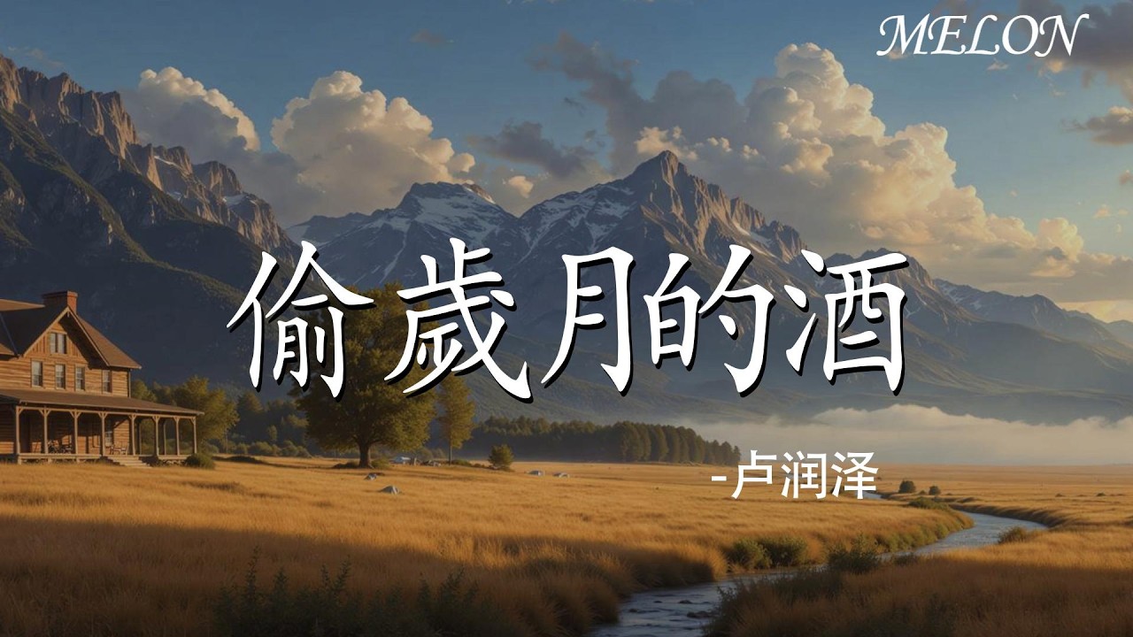 【偷歲月的酒-盧潤澤】｜tou sui yue de jiu - lu run ze