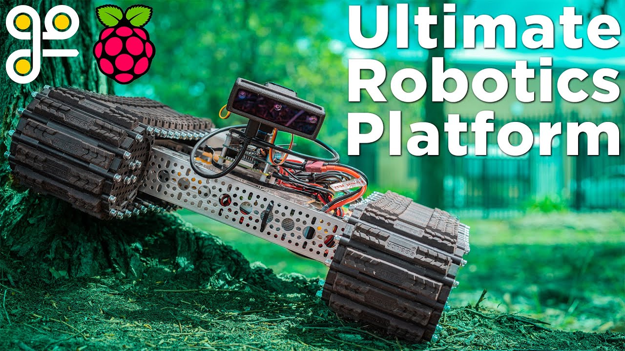 Сборка радиоуправляемого танка на базе Raspberry Pi с контроллером 8BitDo — комплект сборки шасси...