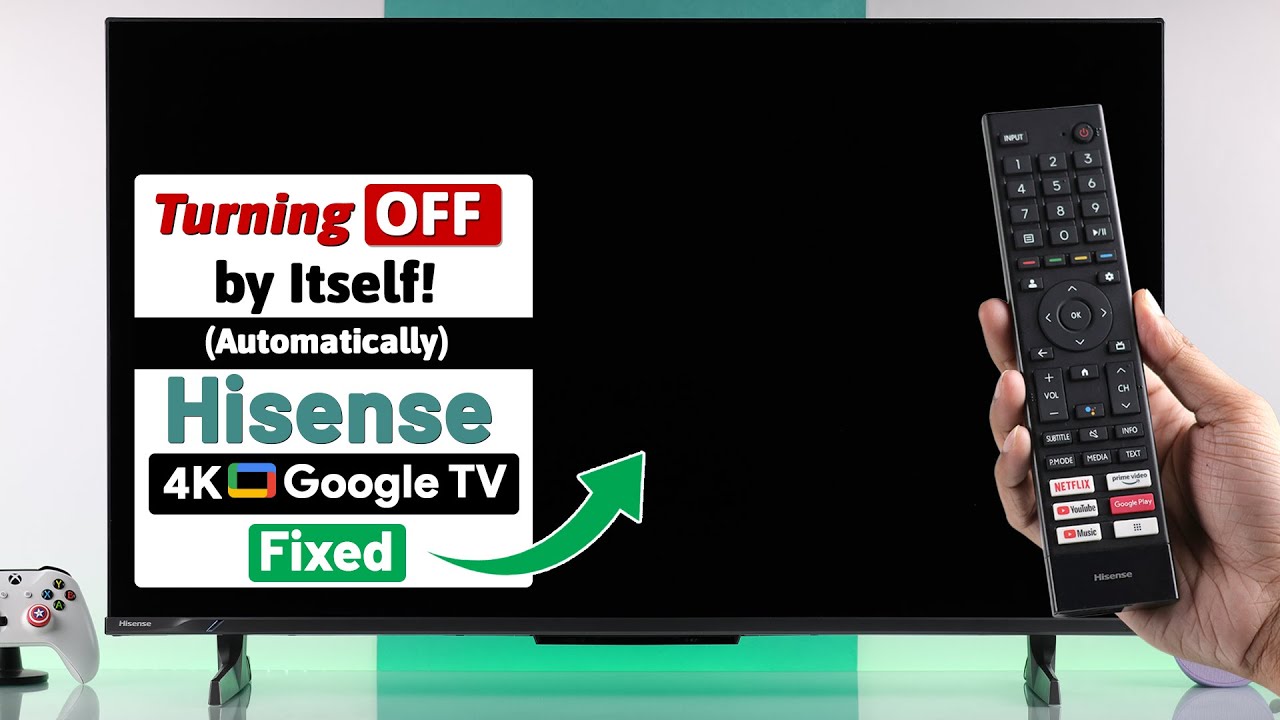 Naprawa &ndash; telewizor Hisense Google TV ciągle się wyłącza! [Automatycznie]