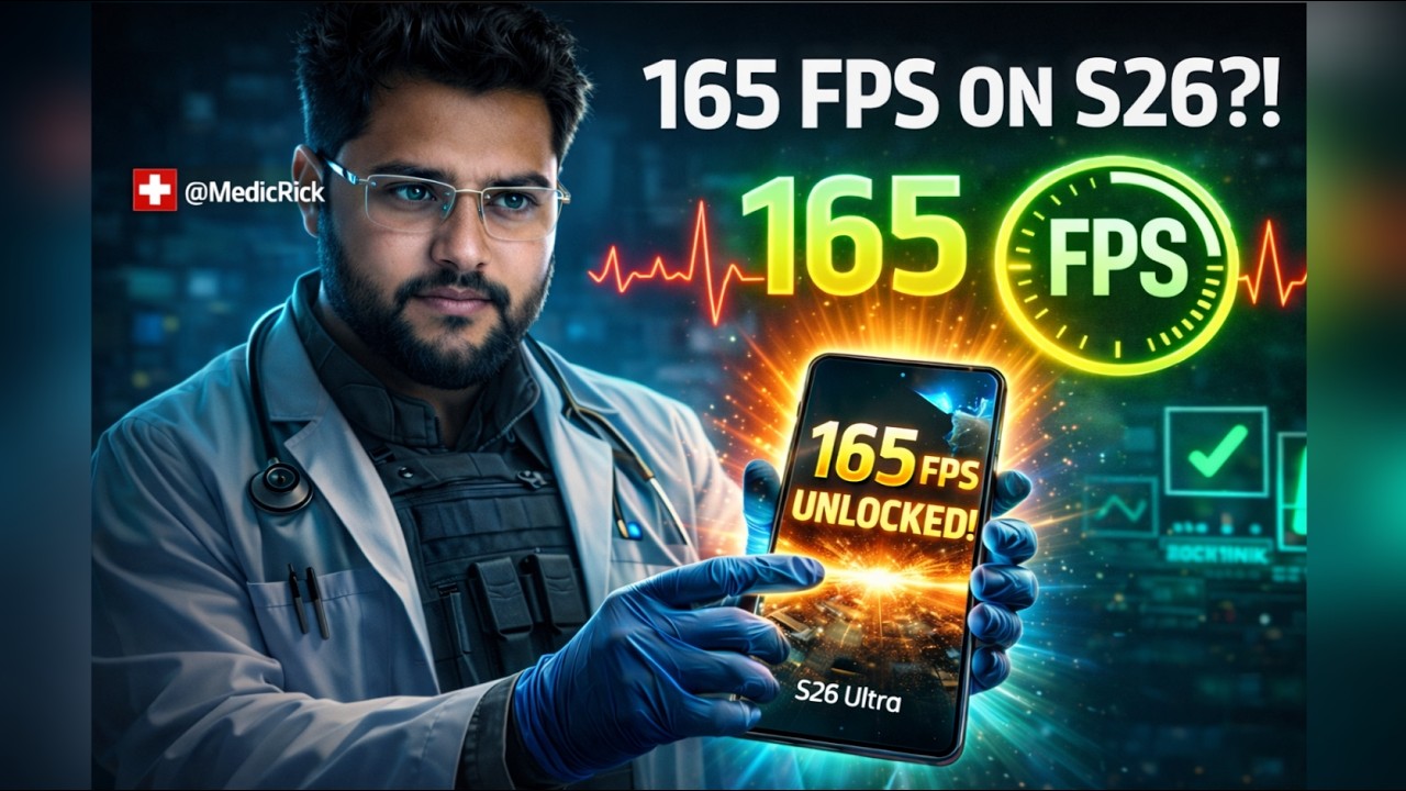 MEDICRICK IS LIVE ⚡ With Samsung Galaxy S26ULTRA | BGMI High Testing On Gameplay 🔥