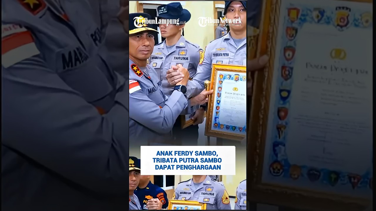 ANAK FERDY SAMBO, TRIBATA PUTRA SAMBO DAPAT PENGHARGAAN