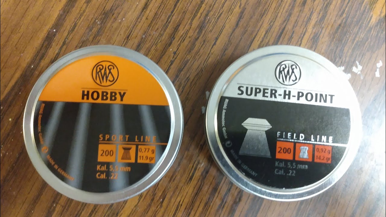 THE PELLET OUTLINED #21- RWS HOBBY &SUPER H POINT .22 PELLETS!!!! DG OUTDOORS CHANNEL EASTER SPECIAL
