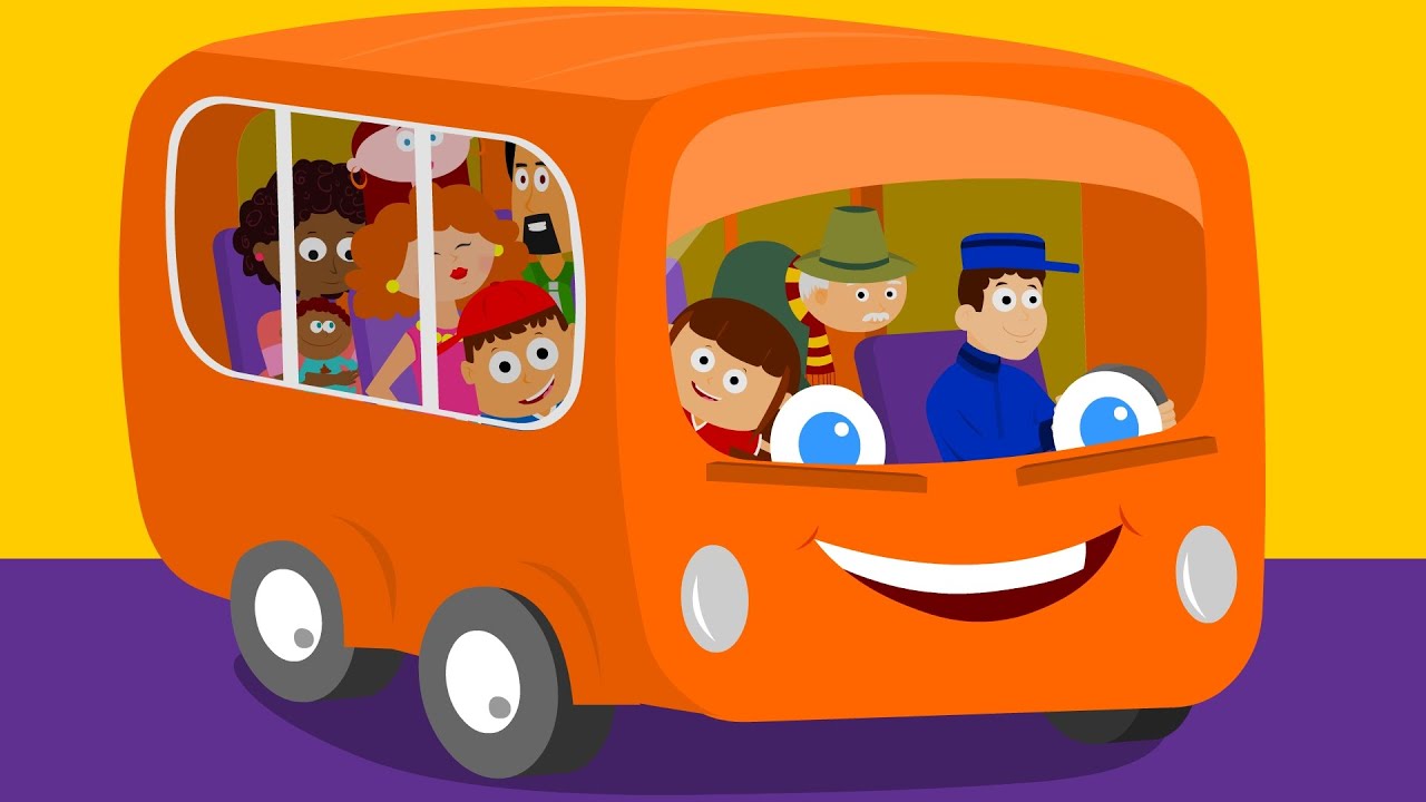 Wheels On The Bus | Bus Rhymes | Nursery Rhymes