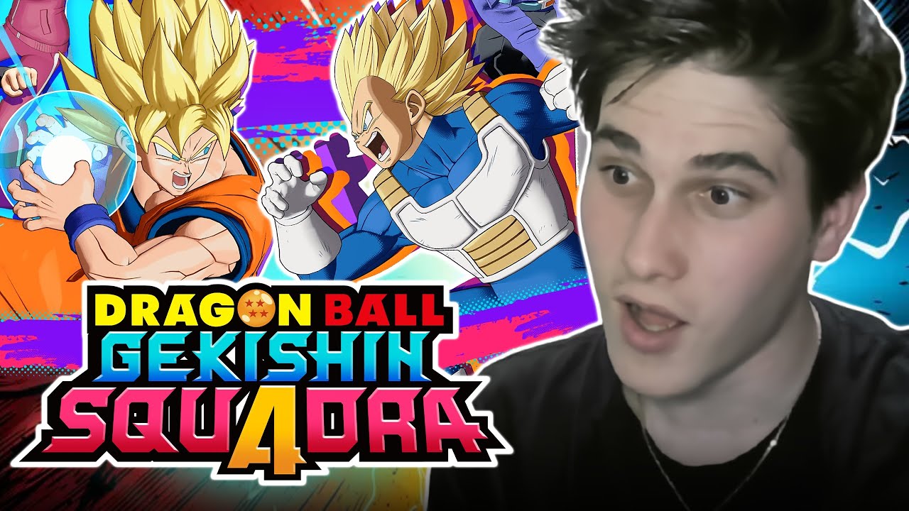 DRAGON BALL GEKISHIN SQUADRA! REACCIÓN AL ANUNCIO DEL JUEGO!