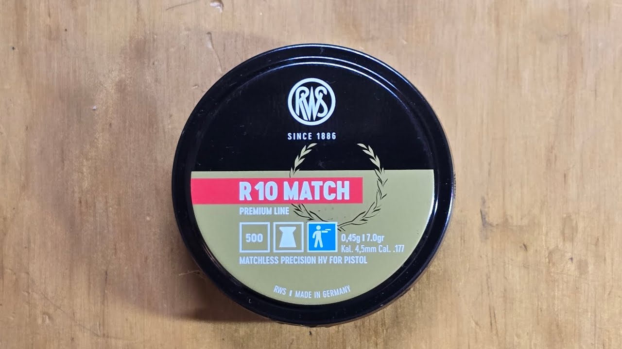 Пневматический пистолет Wadcutter Wednesday #14 RWS R10 Match