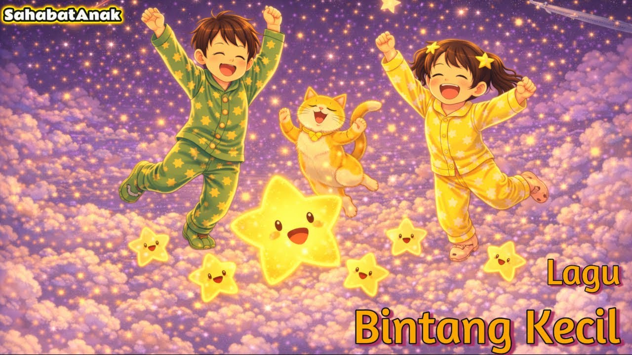 ⭐ Lagu Bintang Kecil | Lagu Anak Indonesia | Lagu Anak Pengantar Tidur | Tenang & Nyaman