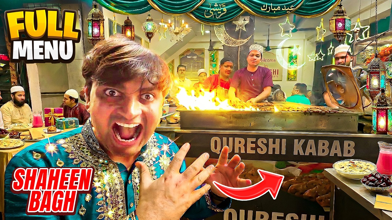 Trying Ramadan Street Food at Shaheen Bagh