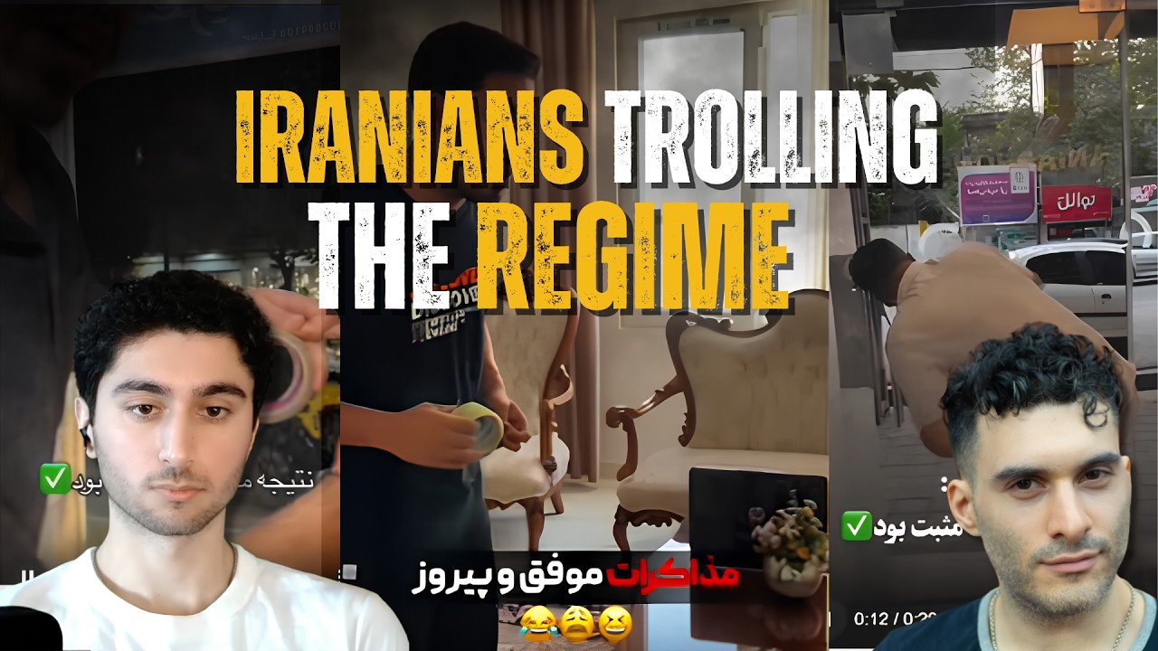 Why Iranians Are Taping Their Windows To Troll The IRAN Regime
