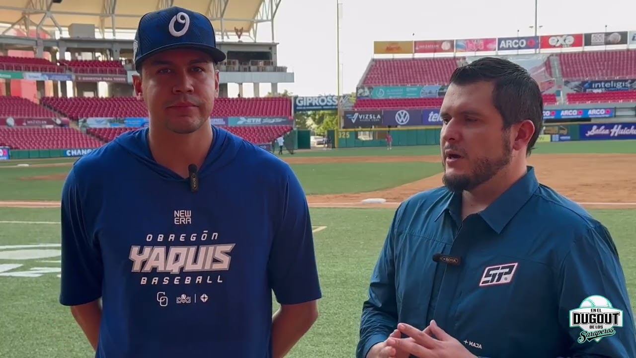 En el Dugout de los Saraperos, entrevista con Aníbal Cervantes. 