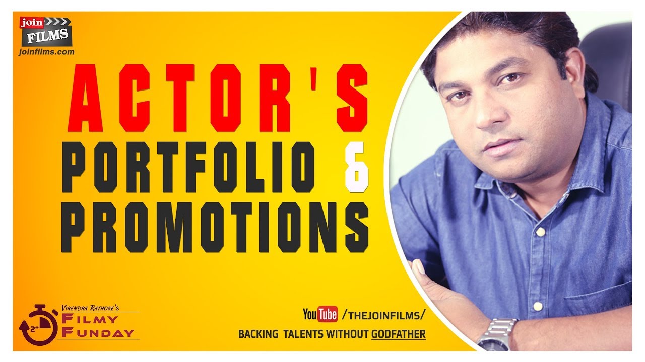 About Actor's Portfolio & Promotions ~ एक्टर्स के पोर्टफोलियो, प्रचार | Filmy Funday #81 | Joinfilms
