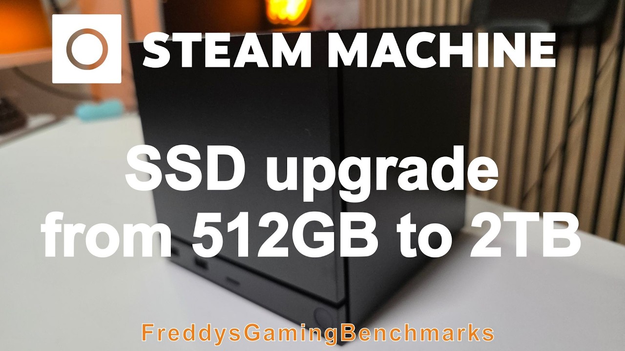 Steam Machine &ndash; SSD upgrade