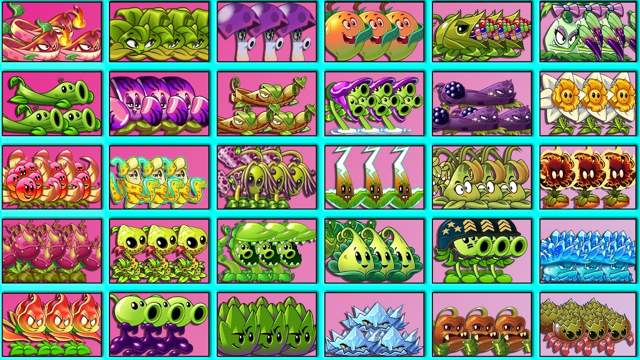 Random 30 Plants Power Up Battlez - Who Will Win? - PvZ 2 Plant vs Plant Challenge
