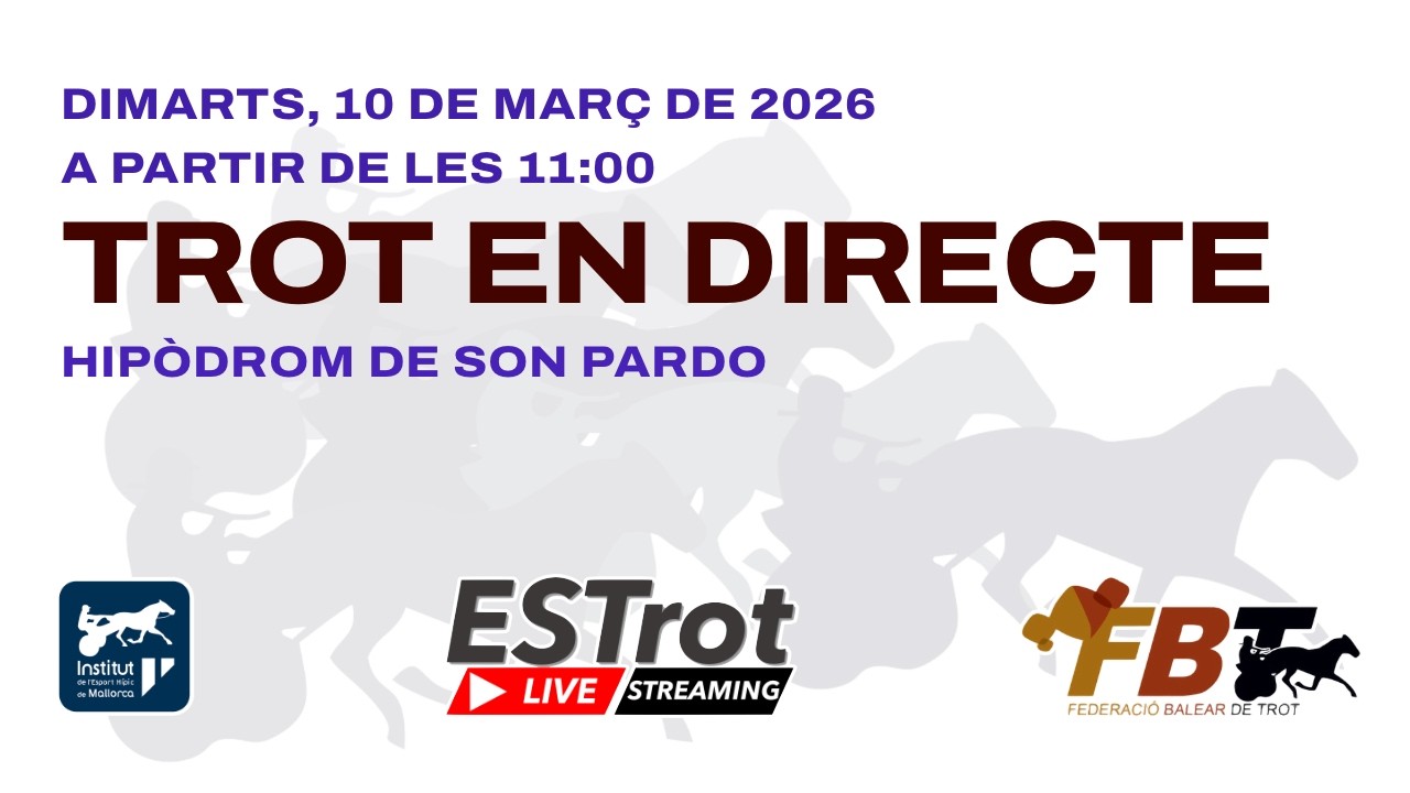 Directe des de l'Hipòdrom de Son Pardo (Mallorca) - 10 de Març de 2026