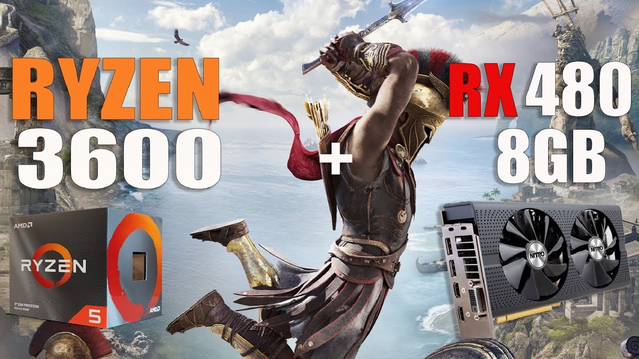 Ryzen 5 3600 + RX 480 8GB  Benchmark in 12 Games 1440p