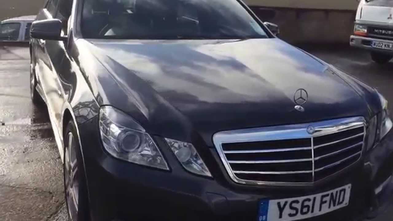 ОБЗОР СПОРТИВНОГО АВТОМОБИЛЯ MERCEDES BENZ E220 2012 ГОДА