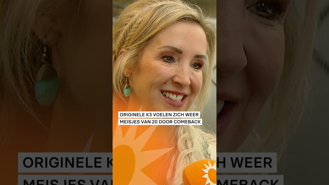 Originele K3 voelen zich weer als meisjes van twintig door comeback | RTL Boulevard