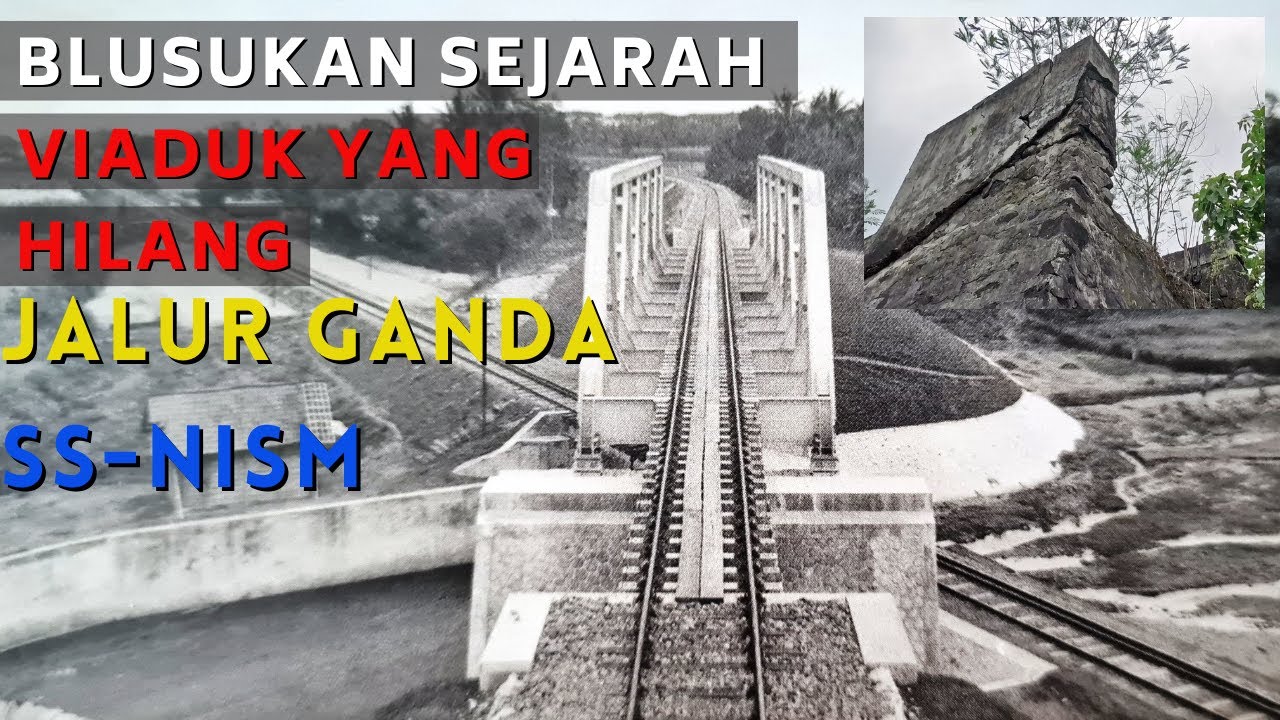 VIADUK KERETA YANG HILANG - BLUSUKAN JALUR REL MAGUWO | #sejarahkeretaapi