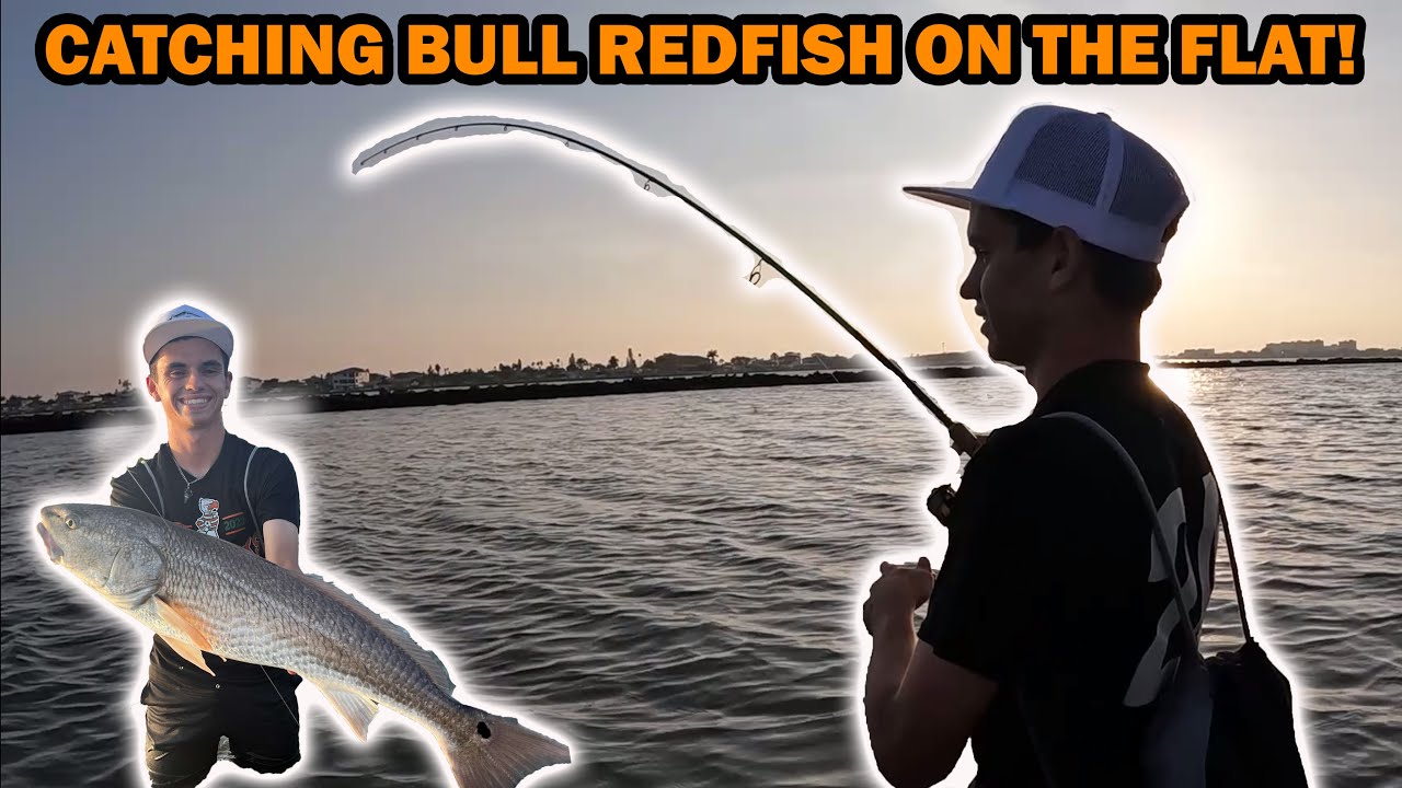 Wading Flats On The West Coast Of Florida For Bull Redfish and Snook!