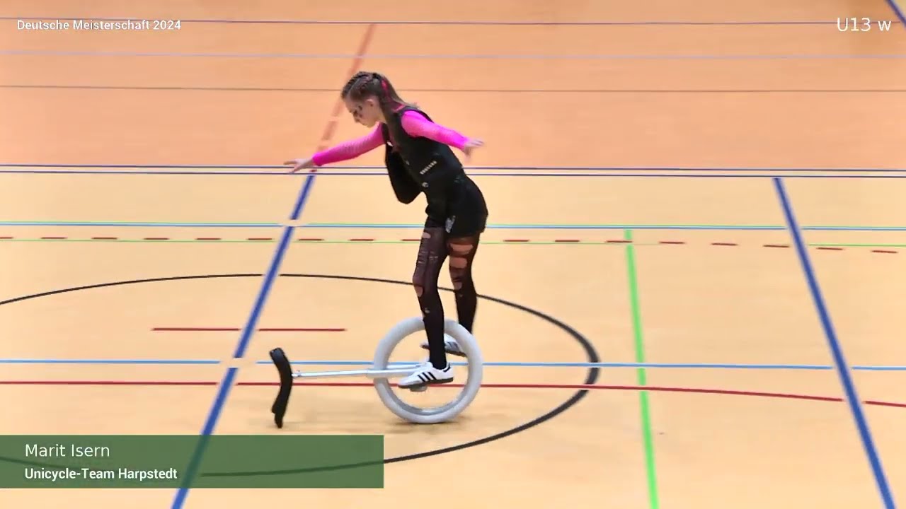 DM Freestyle 2024 - Marit Isern - Unicycle Team Harpstedt - Bad Reputation