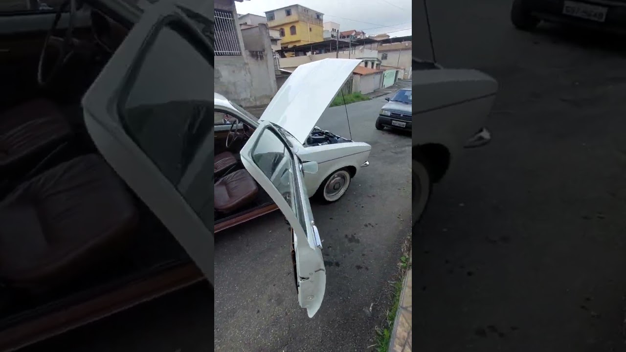 Chevette 75 branco motor ap 2.0 Injetado
