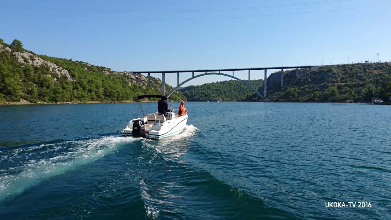 Mit dem Boot - Drage, Sibenik, Skradin und zurück - Kroatien / Croatia 2016