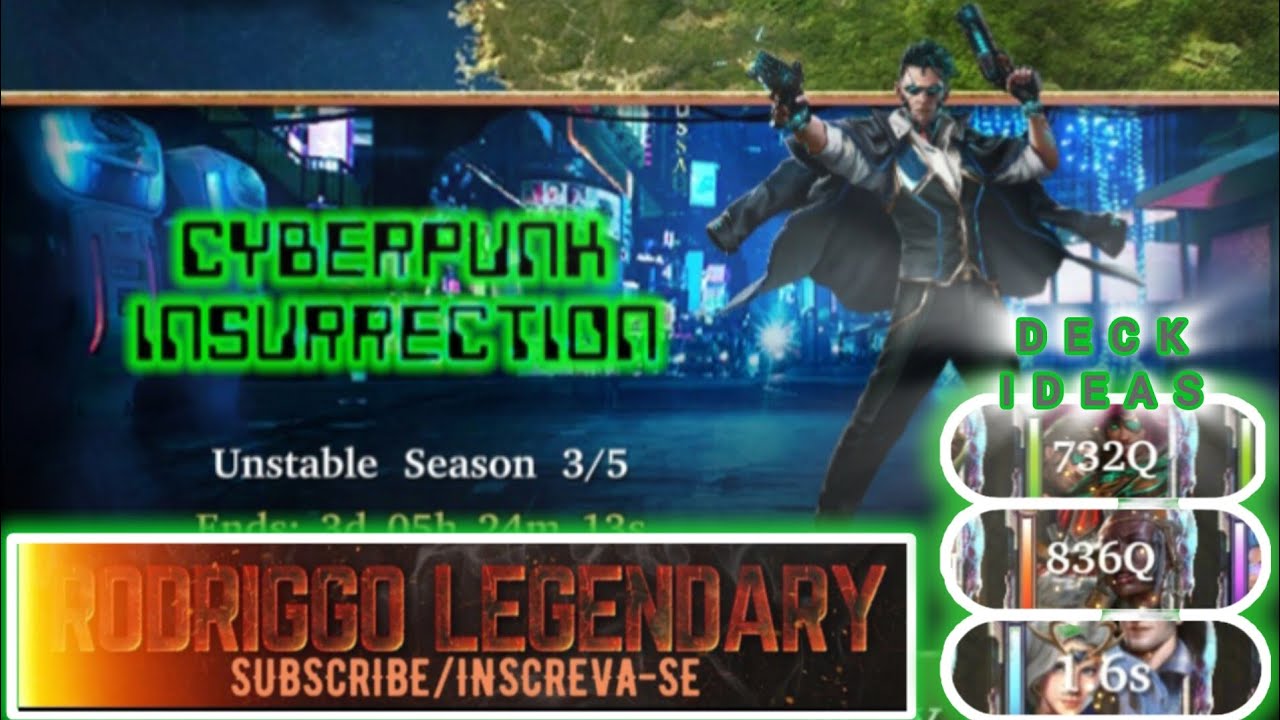 LGOH #237 #event 🟢 SLAYER CYBERPUNK INSURRECTION 🟢 #deck #ideas #gameplay #deckbuild