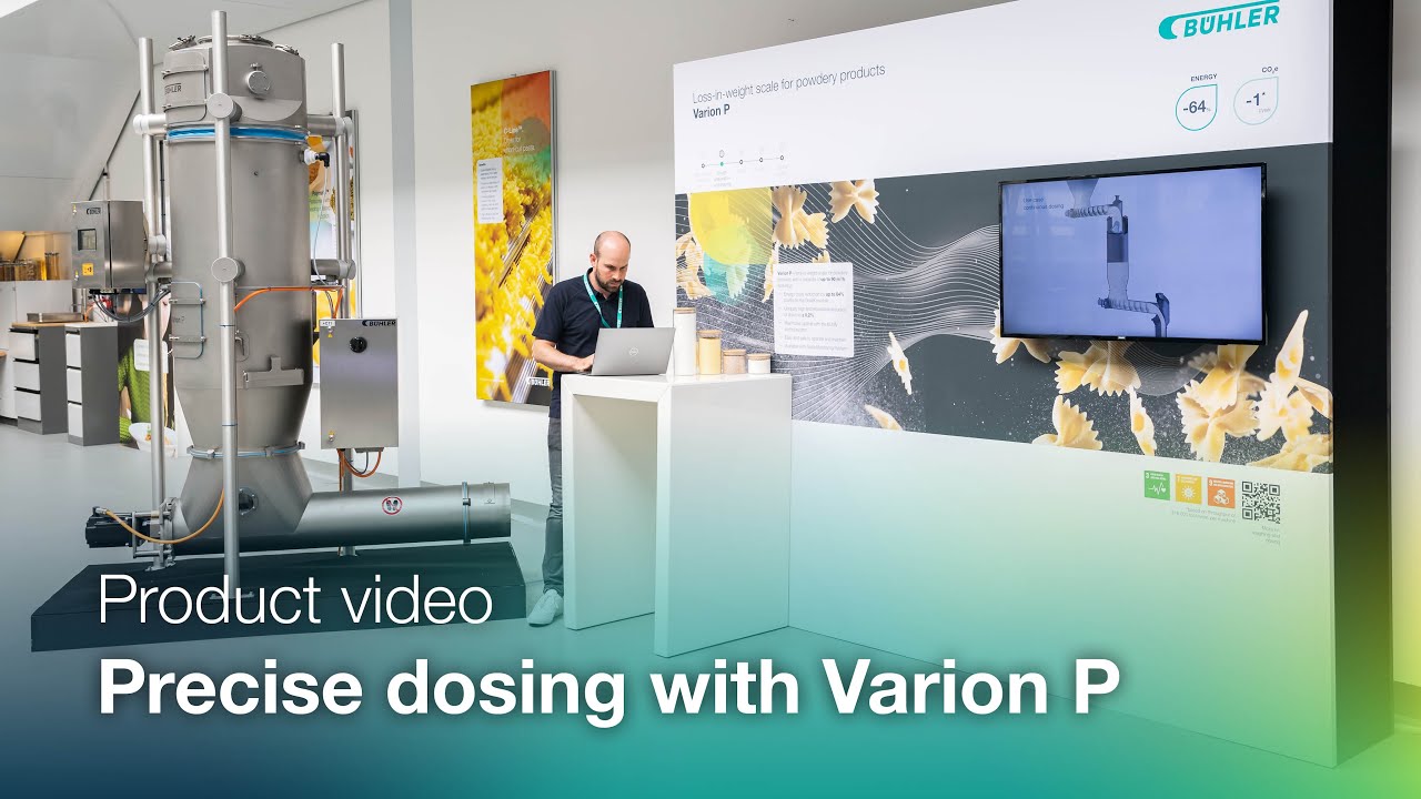 Varion P: Loss-in-weight scale for powdery products