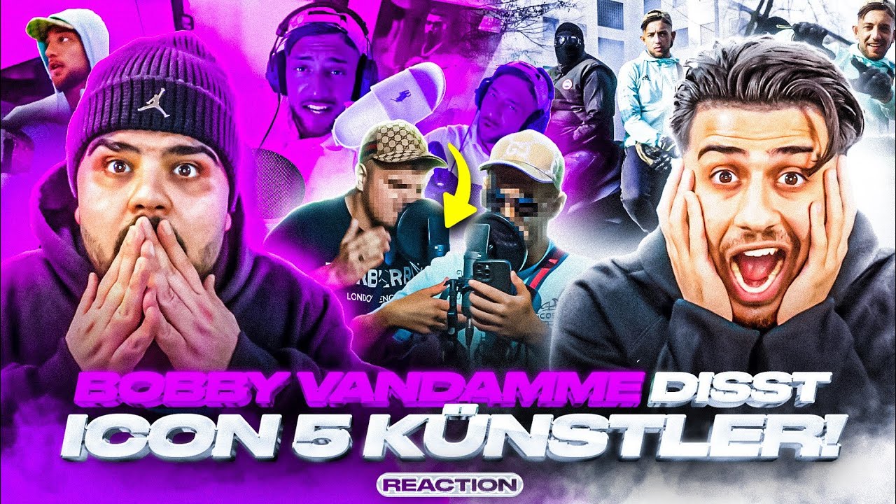 BOBBY DISST ICON 5 K&Uuml;NSTLER 😱 BOBBY VANDAMME - WALOU DIPLOMA | Reaction
