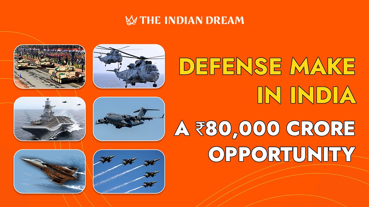 Defense Make in India - Inside the Rs 80,000 Crore Market!