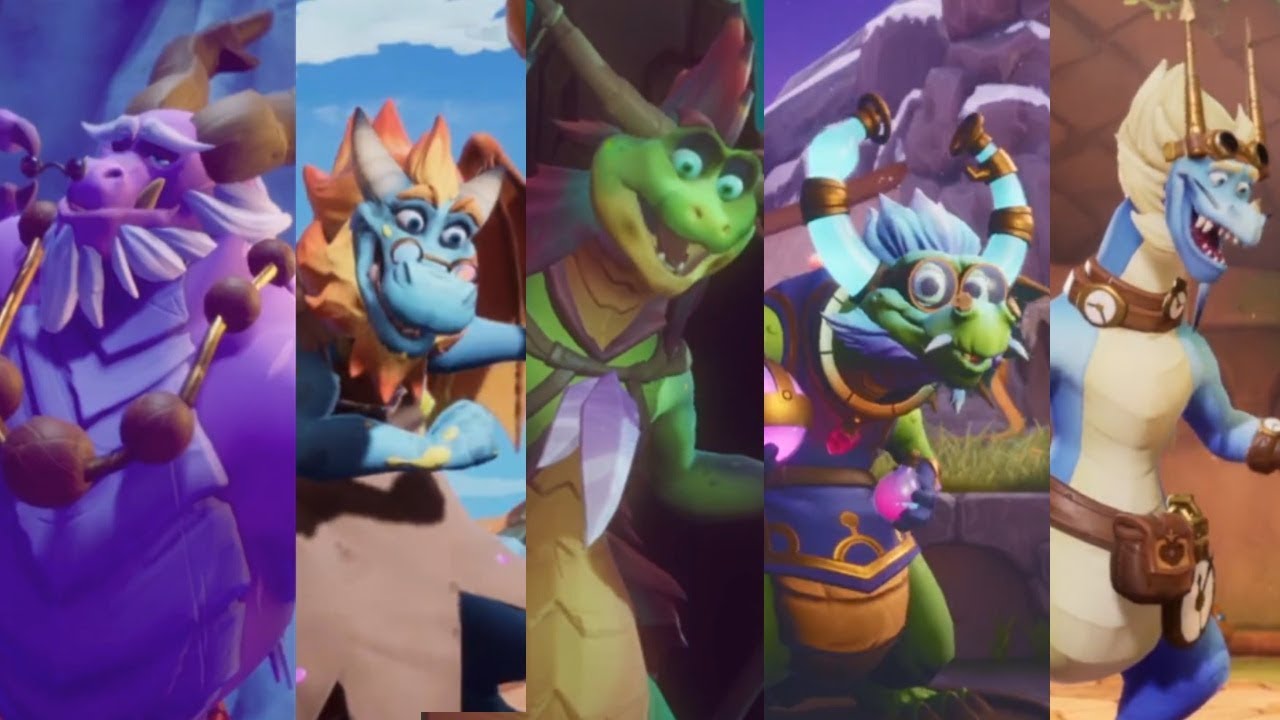 Spyro The Dragon Remastered All 80 Dragons (Spyro Reignited Trilogy)