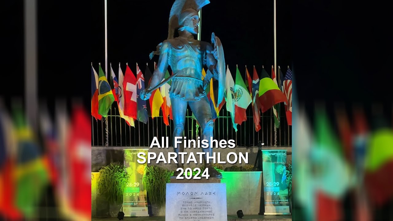 Finish line - 42nd Spartathlon 2024