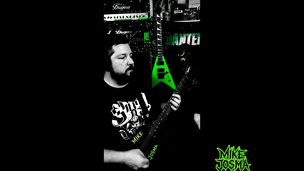FIVE Minutes Of Thrash Guitar Riffing. Week Recap Of My Riffs - Washburn Guitar #metal #thrashmetal
